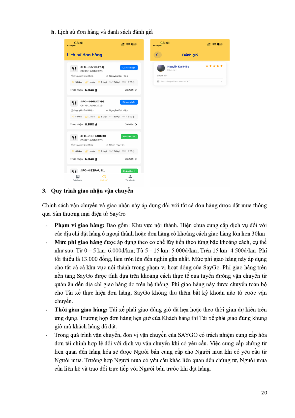 Quy chế hoạt động SAYGO - Trang 20