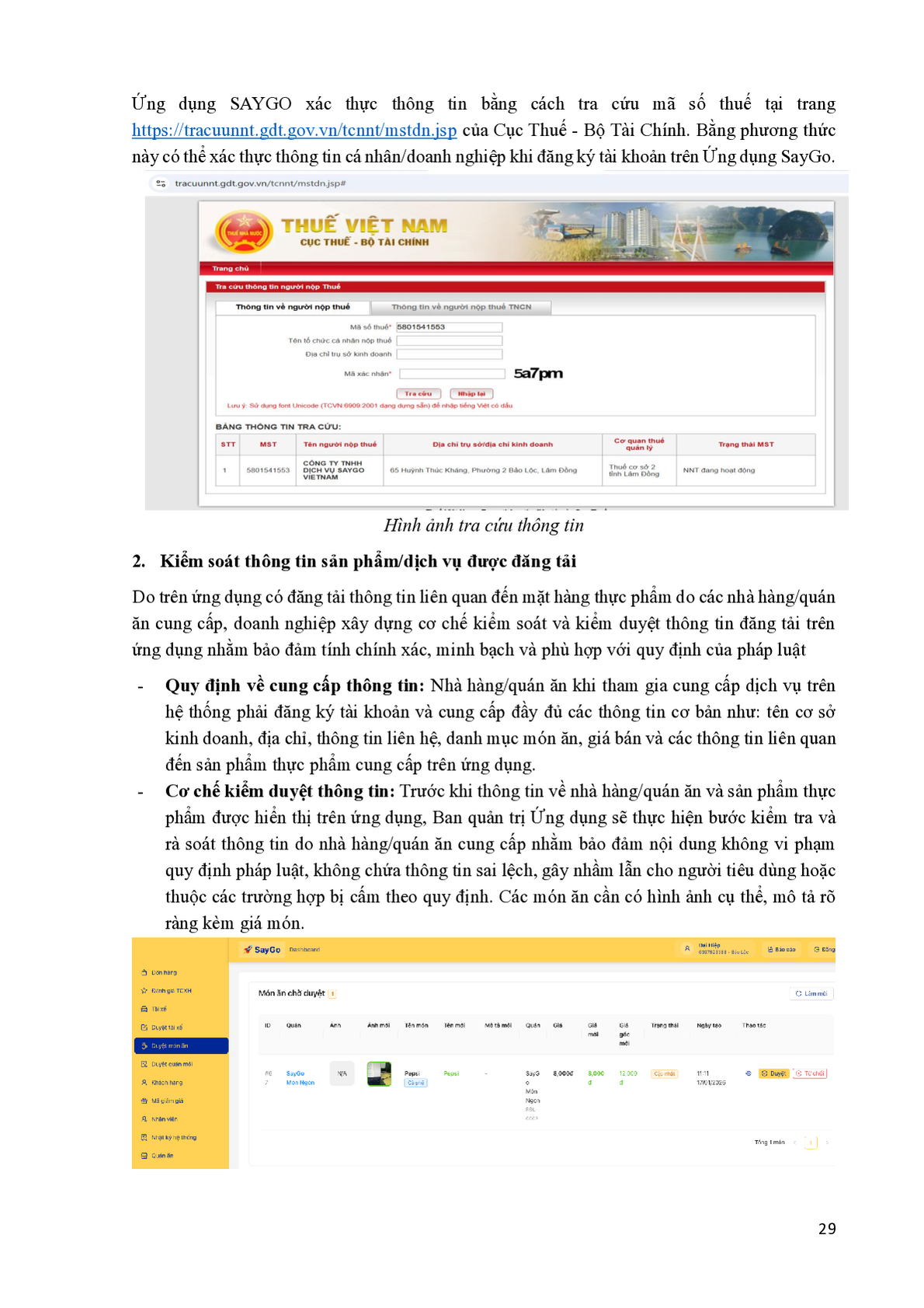 Quy chế hoạt động SAYGO - Trang 29